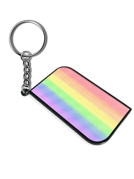 Rainbow Pastel Color Keychain Chachhi