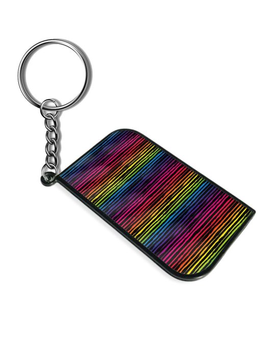 Seamless Horizontal Striped Keychain Chachhi