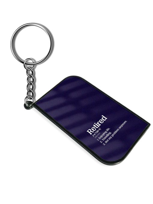 Funny Retired Dictionary Keychain Chachhi