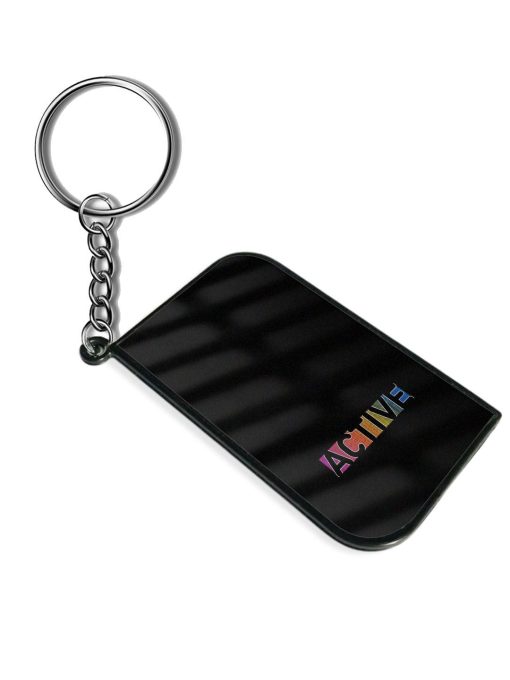 Active Gradients Colorful Graphic Keychain Chachhi