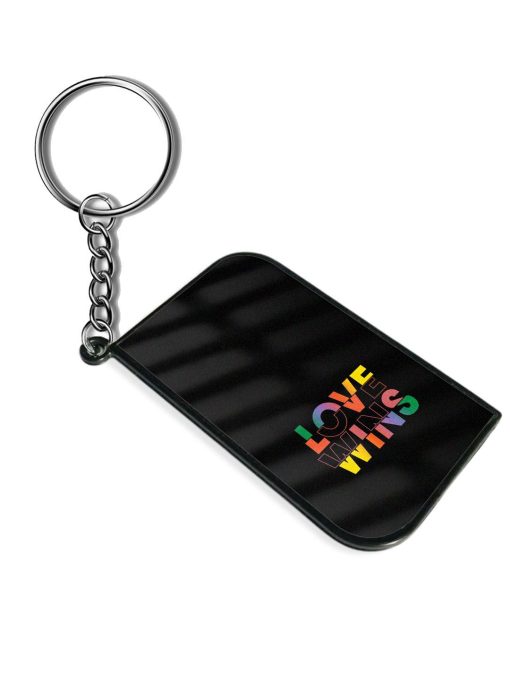 Love Wins Graphic Design Keychain Chachhi