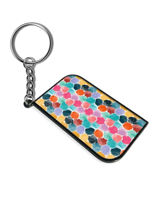 Colorful Seamless Pattern Keychain Chachhi