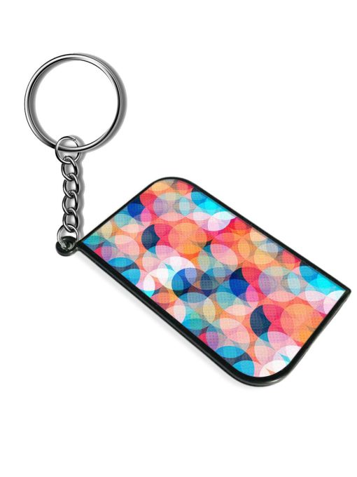 Colored Circle Seamless Keychain Chachhi