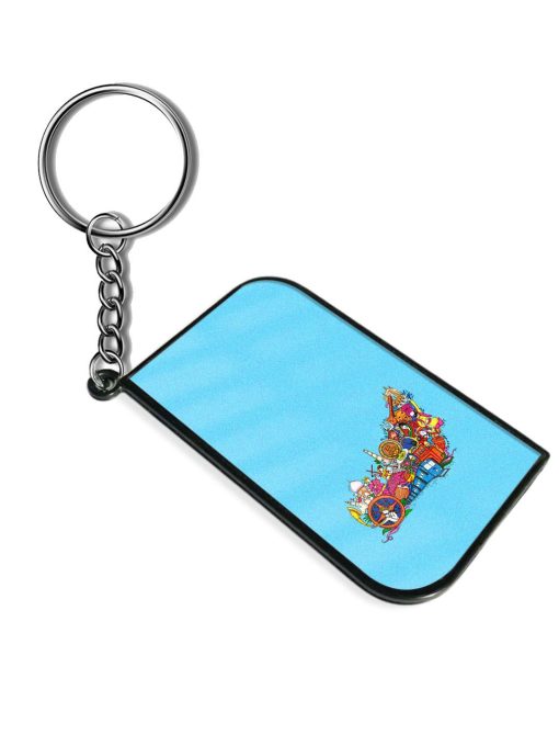 Vector Design Indian Keychain Chachhi