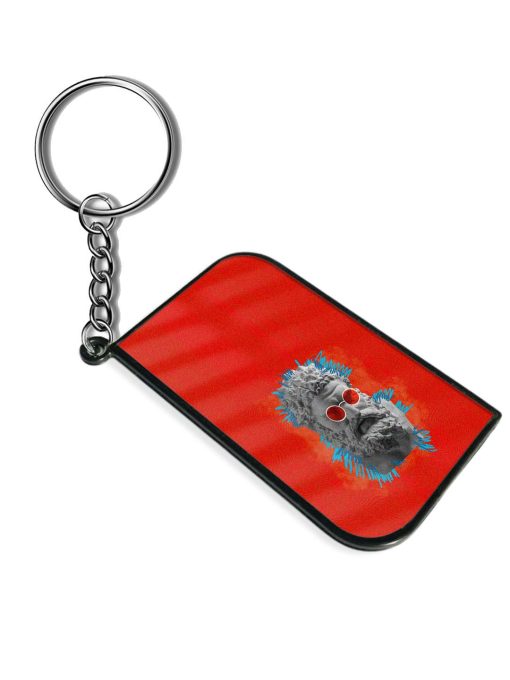 Contemporary Art Concept Keychain