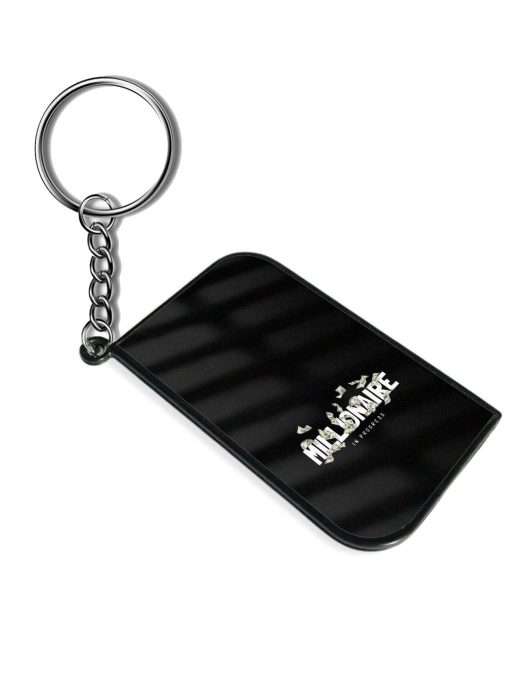 Millionaire Progress Slogan Keychain Chachhi