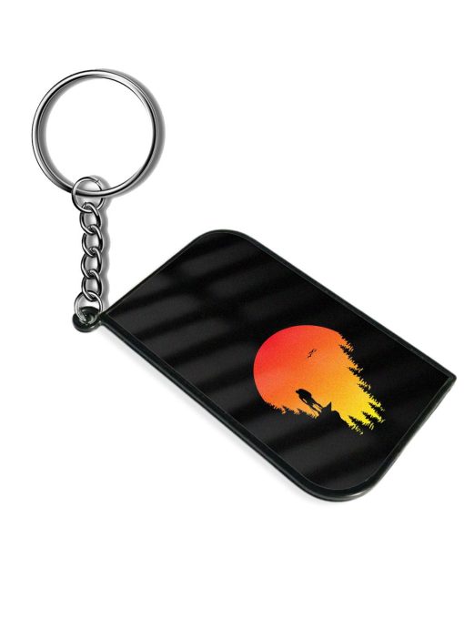Hiking Sun Adventure Keychain