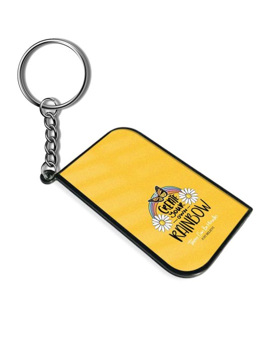 Inspirational Quote Slogan Keychain Chachhi