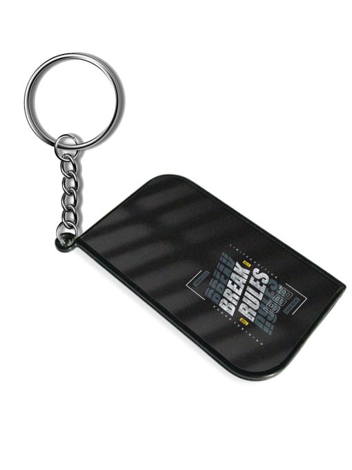 Break All Rules Keychain Chachhi