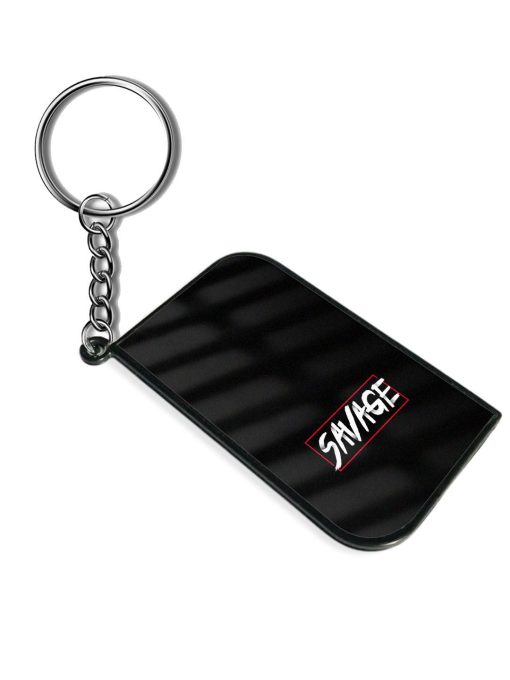 Savage Typography Dots Keychain Chachhi