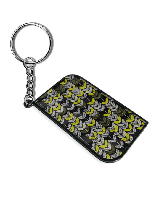 Retro Green Leaves Keychain Chachhi