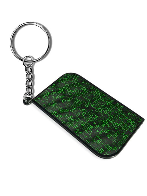 Modern Background Green Keychain Chachhi