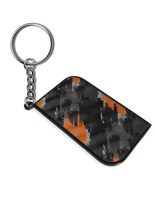 Abstract Geometric Seamless Keychain Chachhi