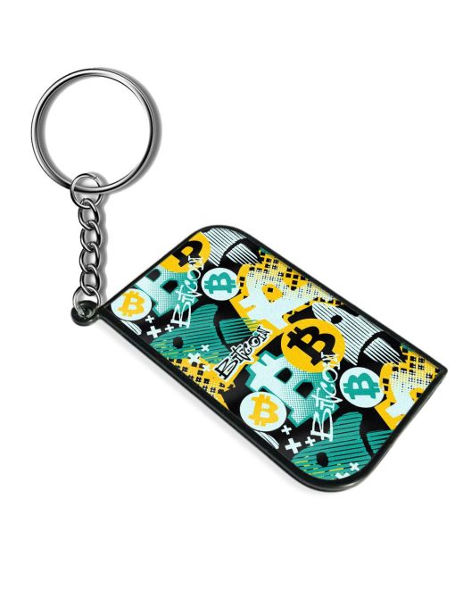 Bitcoin Doodle Style Keychain Chachhi