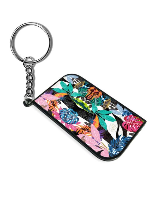 Floral Pattern Bright Keychain Chachhi