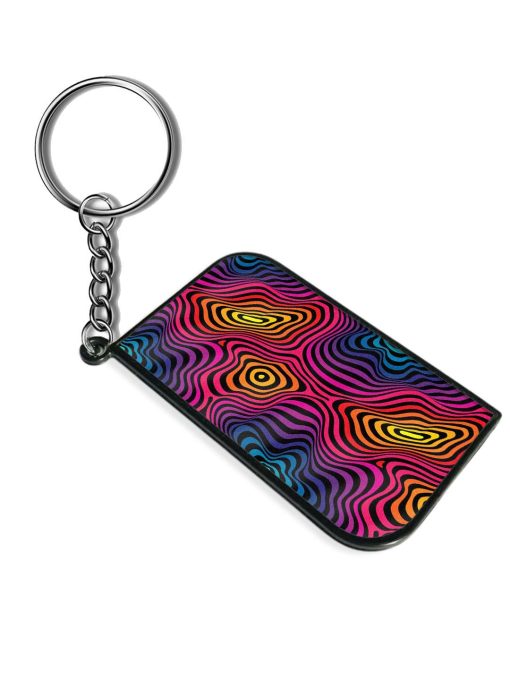 Colorful Fluid Curved Keychain Chachhi