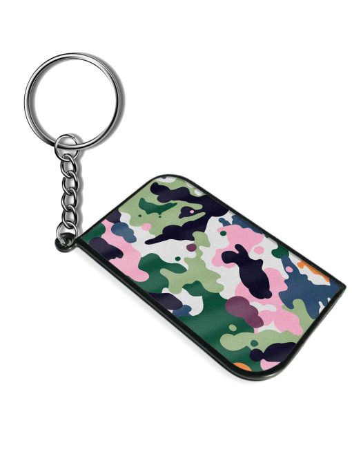 Seamless Funky Camouflage Keychain Chachhi