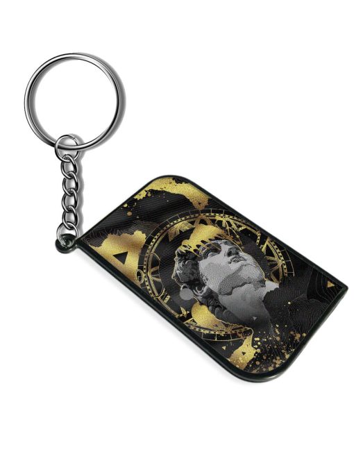 Roman Face Keychain Chachhi