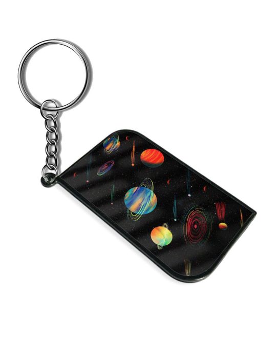 Galaxy And Planets Keychain