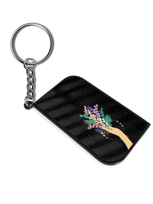 Flower On Hand Keychain Chachhi