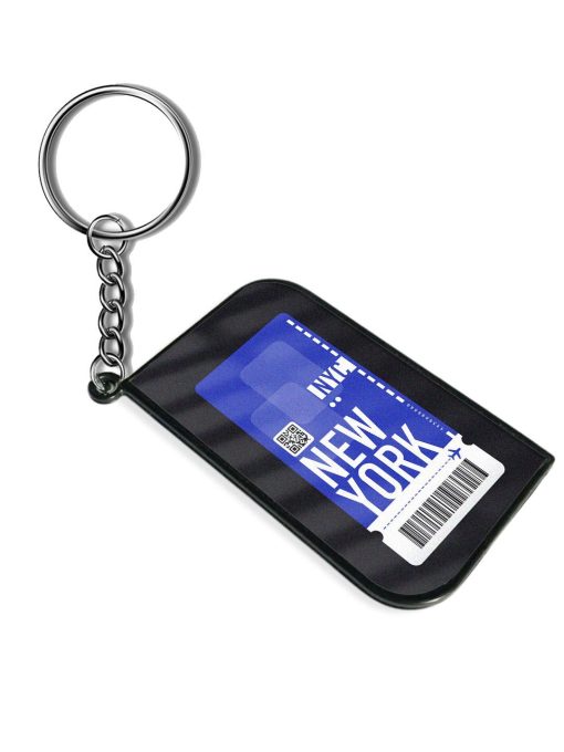 Nyc Ticket Keychain Chachhi