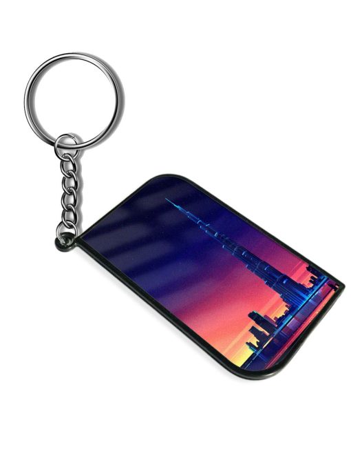 Burj Khalifa Abstract Keychain Chachhi