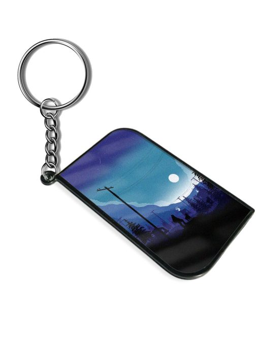 Full Moon View Keychain Chachhi