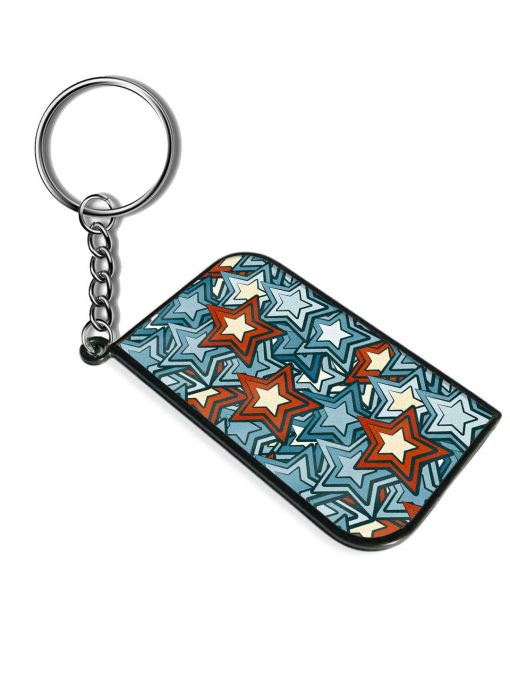 Blue Stars Seamless Keychain Chachhi