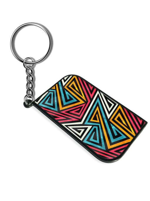 Colored Labyrinth Seamless Keychain Chachhi