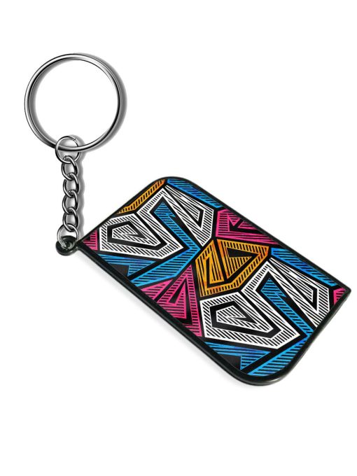 Spiral Seamless Pattern Keychain Chachhi