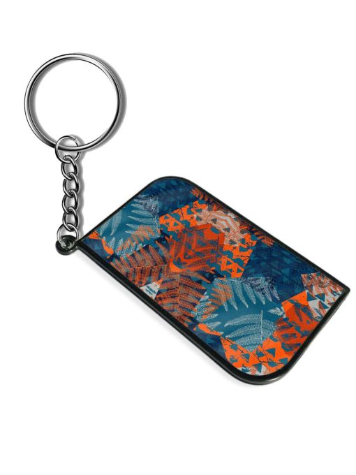 Abstract Jungle Print Keychain Chachhi