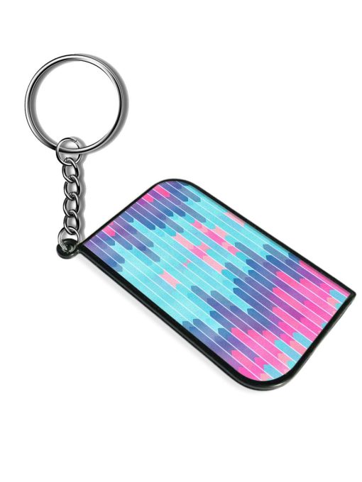 Abstract Lines Vector Keychain Chachhi