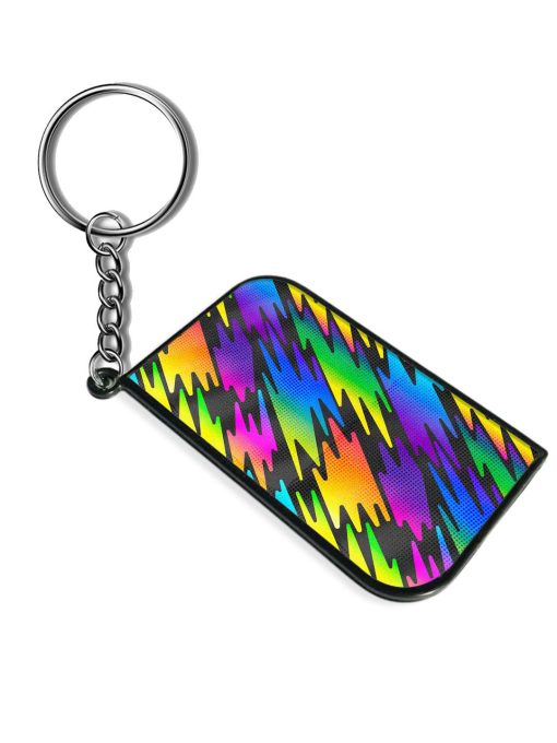 Abstract Seamless Geometric Keychain Chachhi