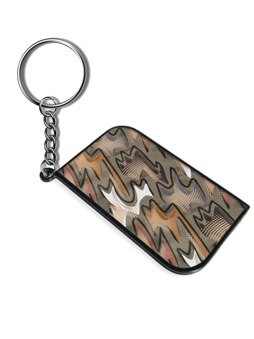 Abstract Seamless Geometric Keychain Chachhi