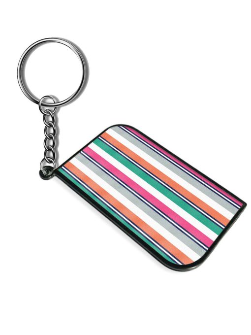 Abstract Vector Geometric Keychain Chachhi