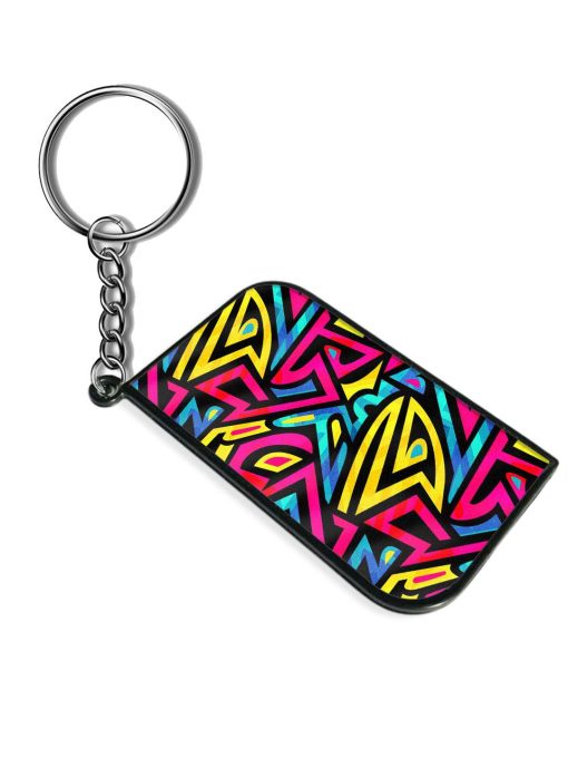 Bright Graffiti Seamless Keychain Chachhi