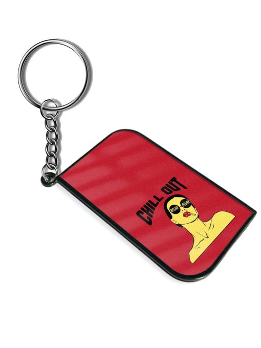 Chill Out Vector Keychain Chachhi