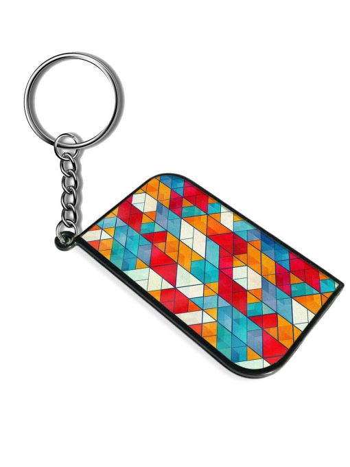 Colored Mosaic Pattern Keychain Chachhi