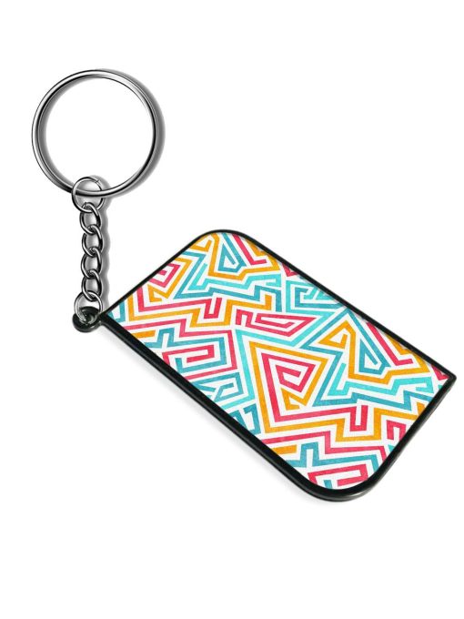 Funky Curved Seamless Keychain Chachhi