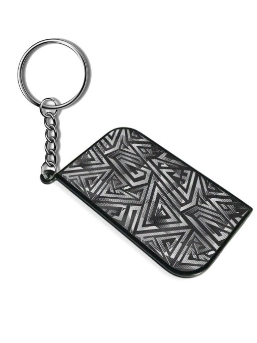 Geometric Seamless Pattern Keychain Chachhi