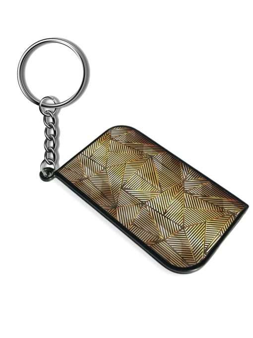 Gold Triangle Vector Keychain Chachhi