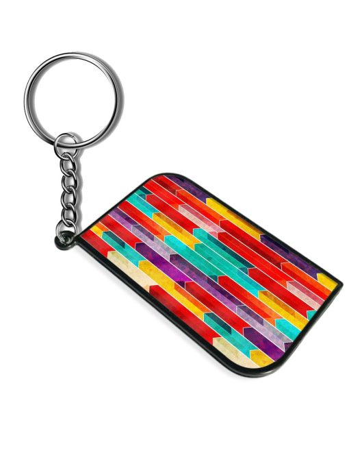 Graffiti Geometric Seamless Keychain Chachhi