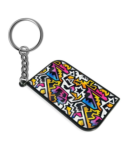 Graffiti Seamless Pattern Keychain Chachhi