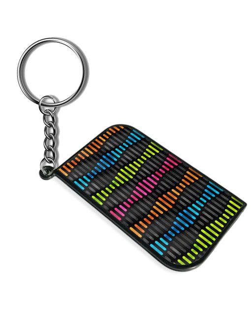 Neon Music Seamless Keychain Chachhi