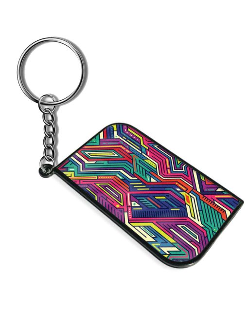 Pop Art Colorful Keychain Chachhi