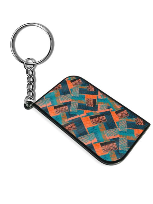 Seamless Abstract Pattern Keychain Chachhi