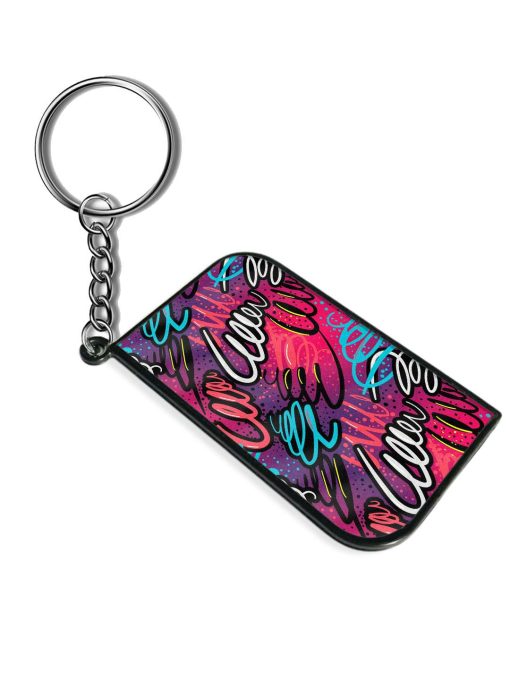 Seamless Abstract Urban Keychain Chachhi