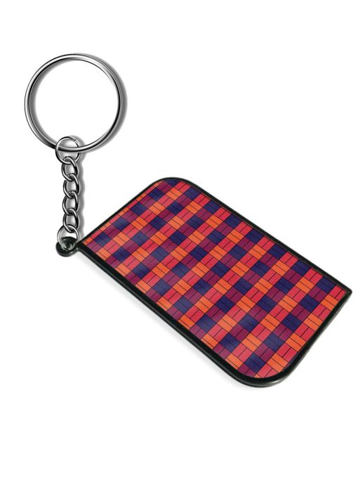 Seamless Pattern Parquet Keychain Chachhi