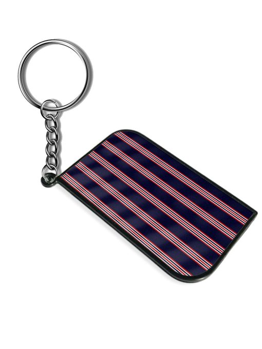 Stripe Seamless Pattern Keychain