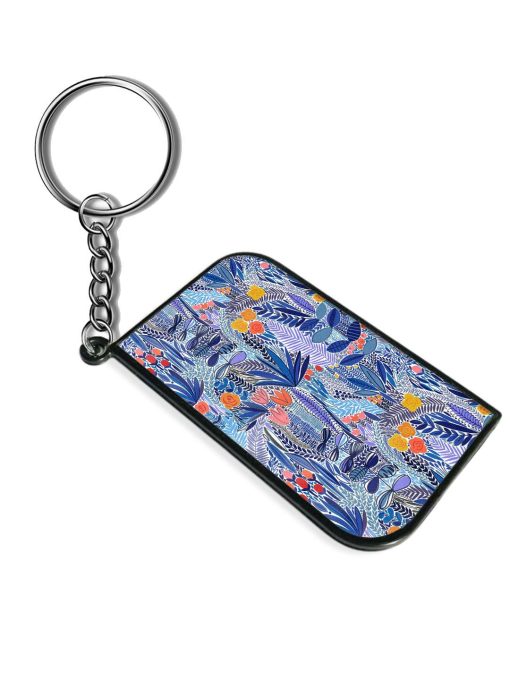 Tropical Seamless Floral Keychain Chachhi